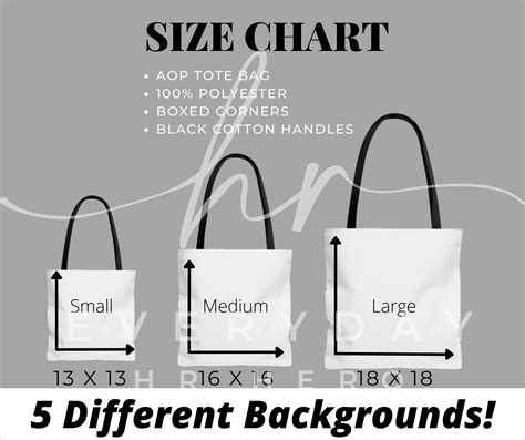 tote bag small size.